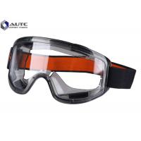 Quality Clear Lab Safety Goggles Full Protection Spectacles Large Transparent View for sale