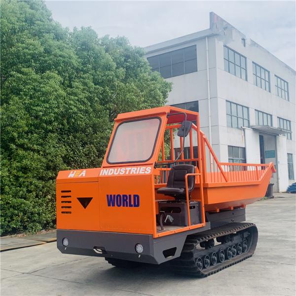 Quality 4WD Agricultural Crawler Tractor Mini Dumper For Fruits Transport for sale