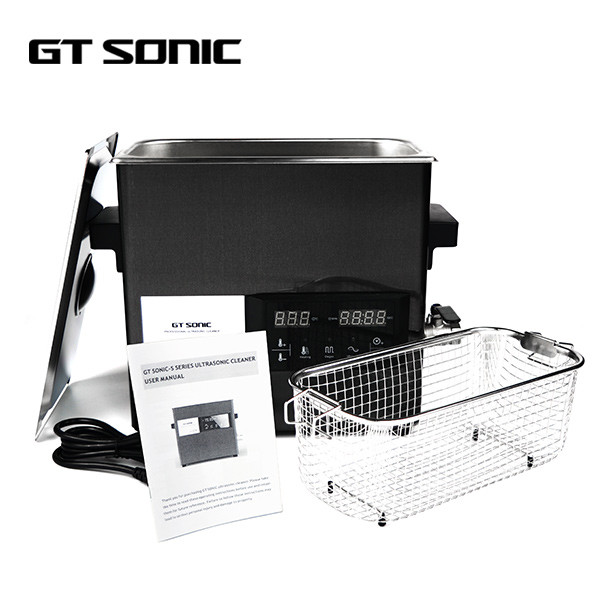 Quality Industrial Heated Ultrasonic Cleaner Double Power For Dental Labs / Hospital for sale
