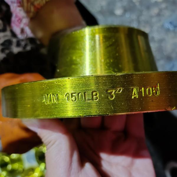 Ansi Yellow Painting Weld Neck Flange Welding 304 316 Material from ...