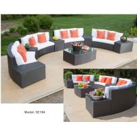 China 10piece - PE wicker rattan weather resist 4 loveseat 5 side table sofa collection-9216 factory