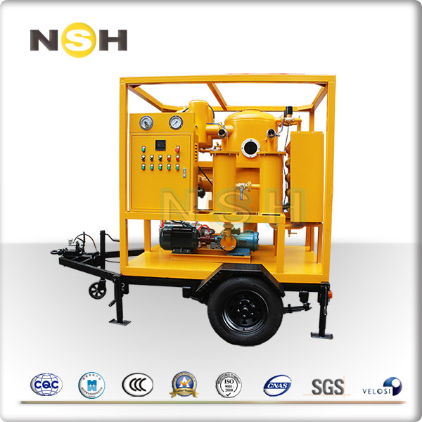 Quality High Efficiency Insulation Transformer Oil Purifier Machine Low Working Pressure for sale