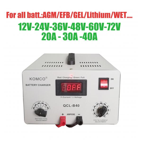 Quality Customized Adjustable 60V 72V Golf Cart Battery Charger Constant Current for sale