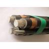 China Aerial Electrical Wire Overdead Triplex Service Drop Cable / Xlpe Aluminium Cable factory