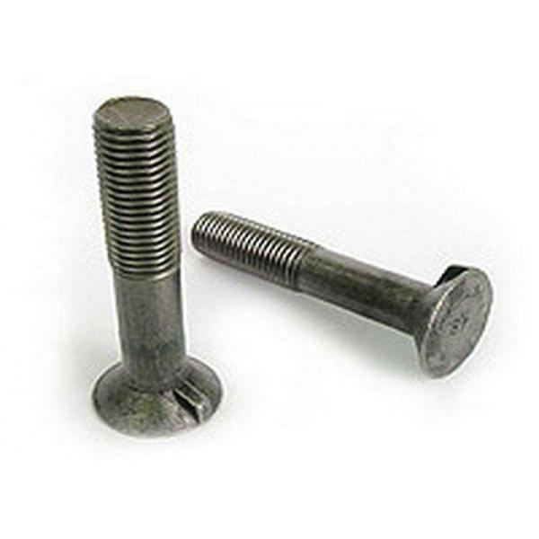 Quality Nibbed CS SS Countersunk Head Bolt For Bridges / Tunnels Project for sale