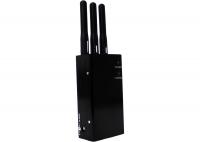 China 3 Antenna 2.4W Portable Cell Phone Jammer GPS / WIFI / 2G / 3G With Car Charge factory