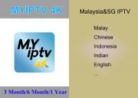 China Malaysia Singapore IPTV MYIPTV APK for Malay , Chinese, Indonesia, Indian, and English user. factory
