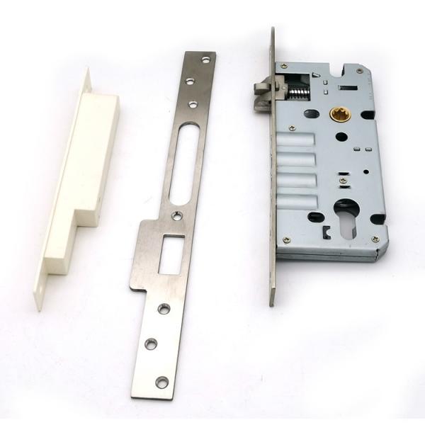 Quality Stainless Steel Mortise Cylinder Lock Body Anti Drill 4 Point 72mm Center size for sale