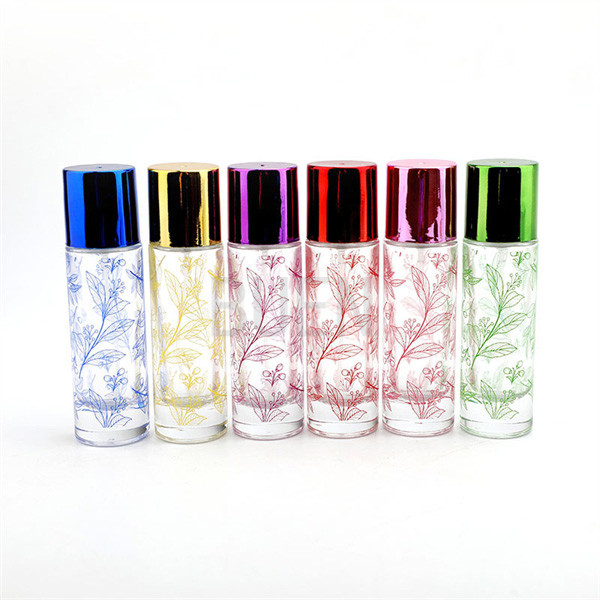 Quality Refillable Glass Perfume Bottle Pump Sprayer  ,  Cylinder 1oz Perfume Bottle for sale