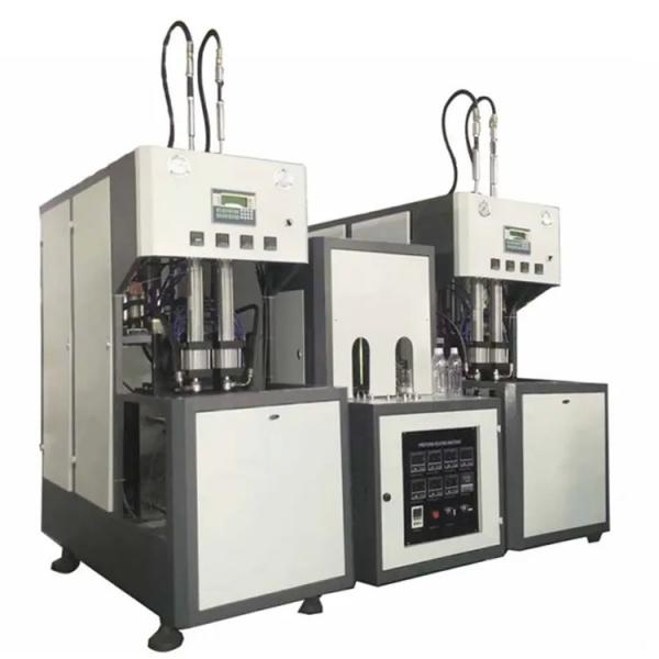 Quality PET Plastic Bottle Blowing Equipment , Semi Automatic Blow Molding Machine 2000Ml Volume for sale