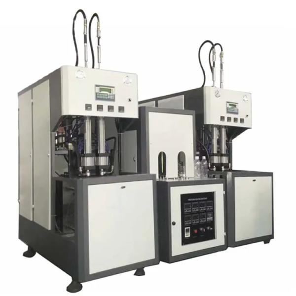 Quality PET Plastic Bottle Blowing Equipment , Semi Automatic Blow Molding Machine for sale