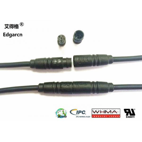 Quality E - Bike Control Circular Connector Cable Assembly , M6 Custom Molded Cable Assemblies for sale