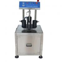 China 25mm-70mm range Semi-auto vacuum capping machine with vacuum sealing capper and online support for sale