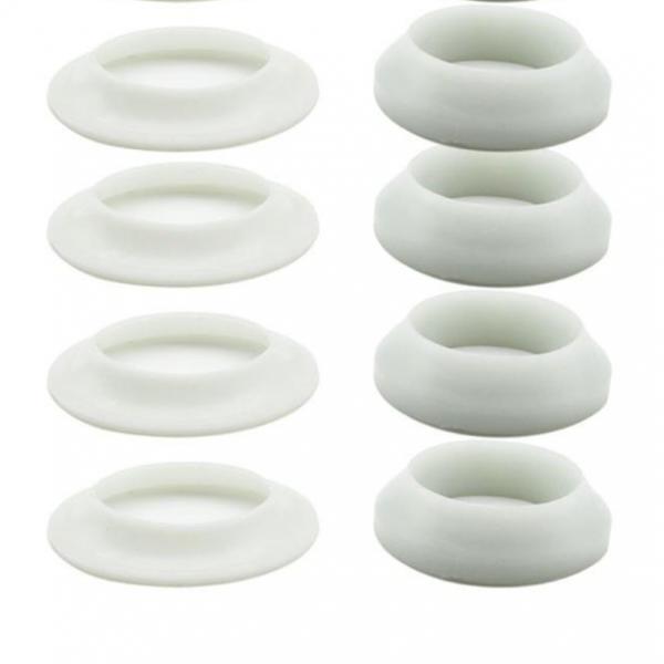 Quality White Silicone Rubber Sealing For Bathtub Sink Pop Up Plug Cap for sale
