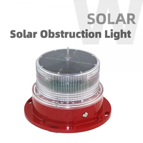 Quality FAA ICAO Solar GPS Aircraft Warning Lights Synchronous Flashing for sale