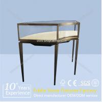 China furniture mirrored jewelry cabinet, rotate cabinet, jewelry display cabinet factory