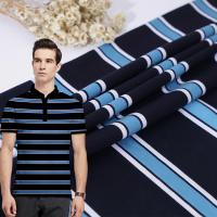 China 100% Cotton Single Jersey Fabric Yarn Dyed 175gsm For Business Attire factory