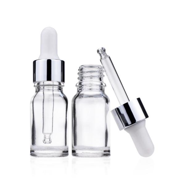 Quality 10ml Transparent Bottle For Essential Oil With Glass Dropper Manufacturers Hot for sale