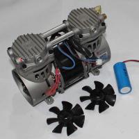 Quality 395 W Small Oilless Air Compressor 70LPM Wobble Piston Compressor Oilless for sale