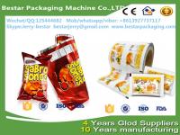 China holesale vivid printing frozen popsicle packaging roll film,Food packaging plastic roll film with bestar packaging factory