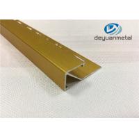China House Decoration Aluminium Trim Profiles With Logo Punched factory