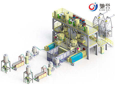 Quality Powder Automatic Dosing Mixing Conveying System For PVC Cable for sale