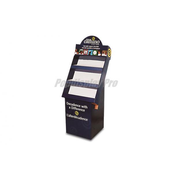 Quality Corrugated Cardboard POP Displays , Mobile Accessories Cardboard Counter Display Stands for sale