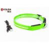 China USB Waterproof Rechargeable LED Pet Collar Leashs , Width 2.5cm factory