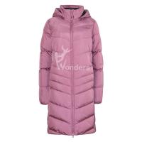Quality Customized Women Long Insulated Padded Puffer 100% Polyester for sale