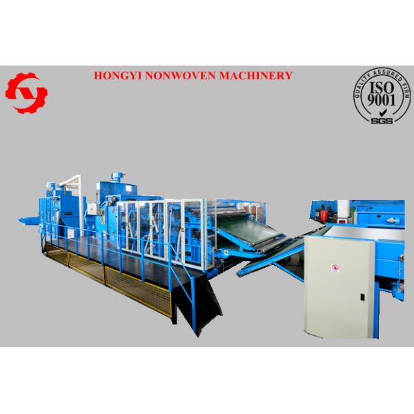 Quality Thermal Bonded Polyester Wadding Production Line With Heat Conducting Oil for sale