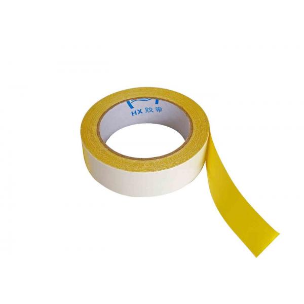 Quality Yellow 2 Inches 30Y Double Sided Carpet Tape For Rugs , Mats , Pads , Runners for sale