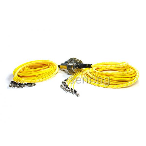 Quality Customized Fiber Optic Separate Coaxial Slip Ring 8 Channels for sale