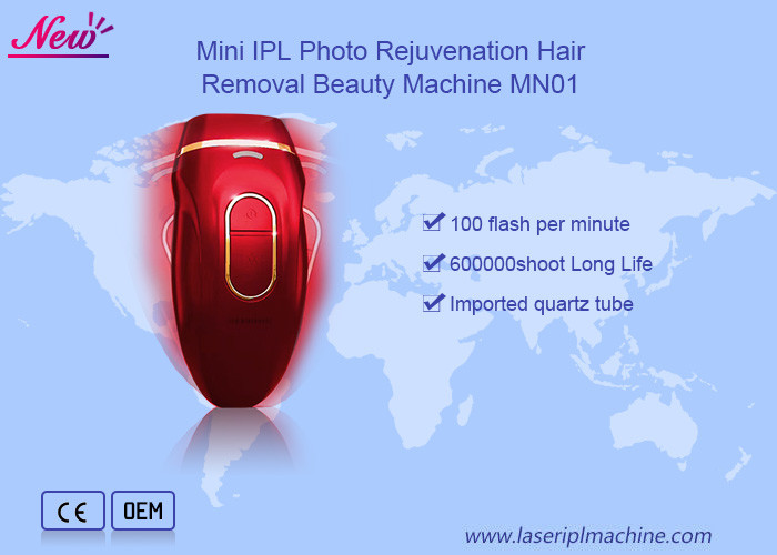 China At Home Beauty Machine 600000 Shots Permanent Epilator Mini IPL Laser Hair Removal factory