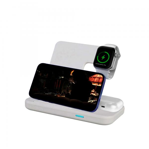Quality Over Voltage Protection Qi Wireless Charger Station Stand CE Certified for sale
