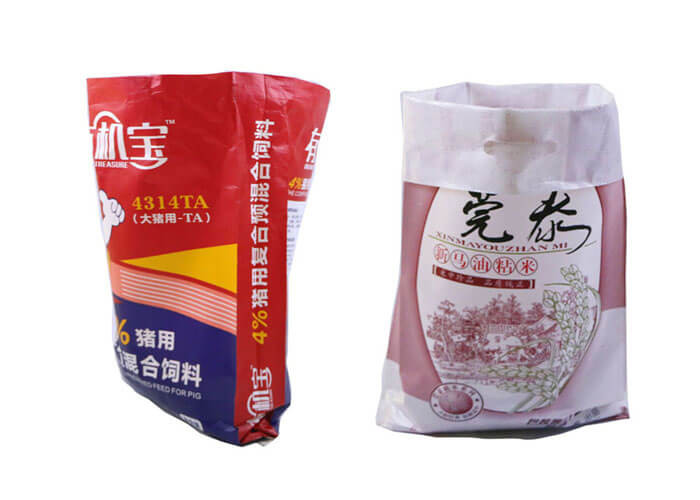 China Organic Rice Packaging Bags Polypropylene Sacks Weather Resistant factory