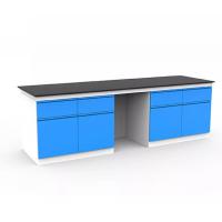 China Phenolic Resin Top Island Bench Laboratory All Side Lab Table Top Thickness Standard for sale