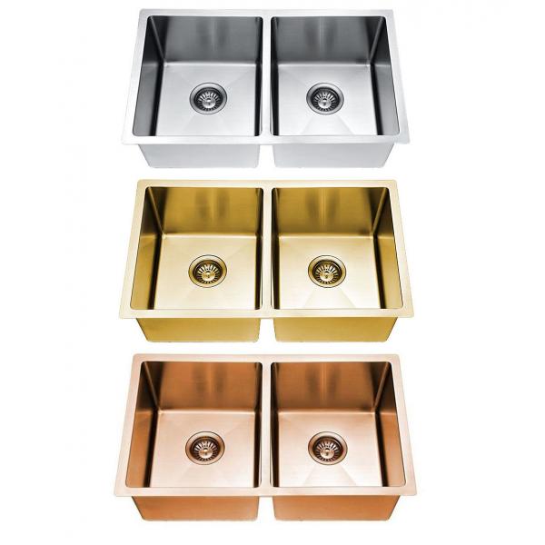 Quality 30x18 Inch 18 Gauge Stainless Steel Sink Undermount For Kitchen Island for sale