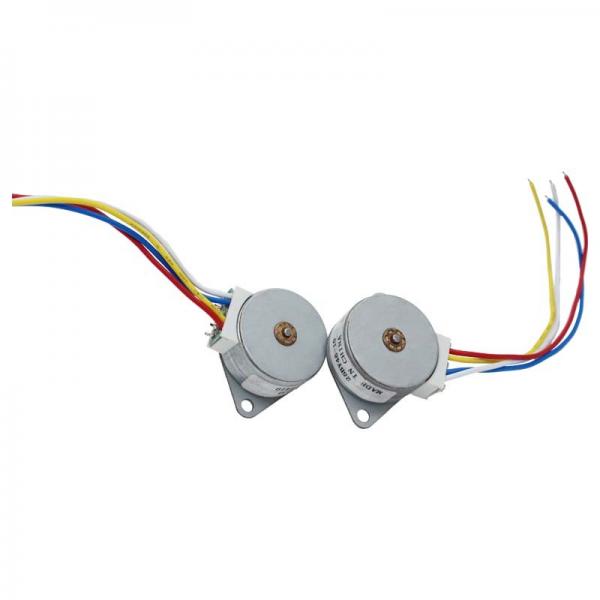 Quality Tiny Micro Stepper Motor With Lead Screw 15 Degree 5V CW CCW For Mini Printer for sale