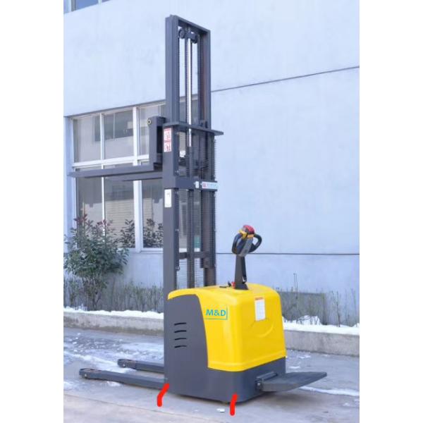 Quality AC Power Electric Pallet Stacker Aerial Order Pickers 1000mm Fork Length for sale