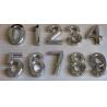 China House Plaque Silver Arc Plating Self-stick House Letters & Numbers Mailboxes & Address Plaques factory