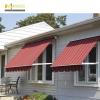Quality Outdoor Aluminium Remote Control Patio Awning Heavy Duty Drop Arm Window Awnings for sale
