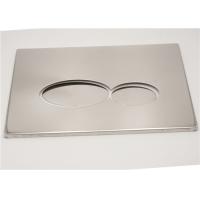 china Stainless Steel Toilet Water Tank Cover , Durable Toilet Flush Button