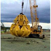 China PC Excavator Hydraulic Rotating Grab In Ports wharf for sale