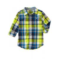 China boy woven shirt, boy shirt, 100% cotton poplin ,4-10T factory