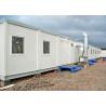 China Temporary Steel Storage Container Homes Environmental Friendly Optional Color factory