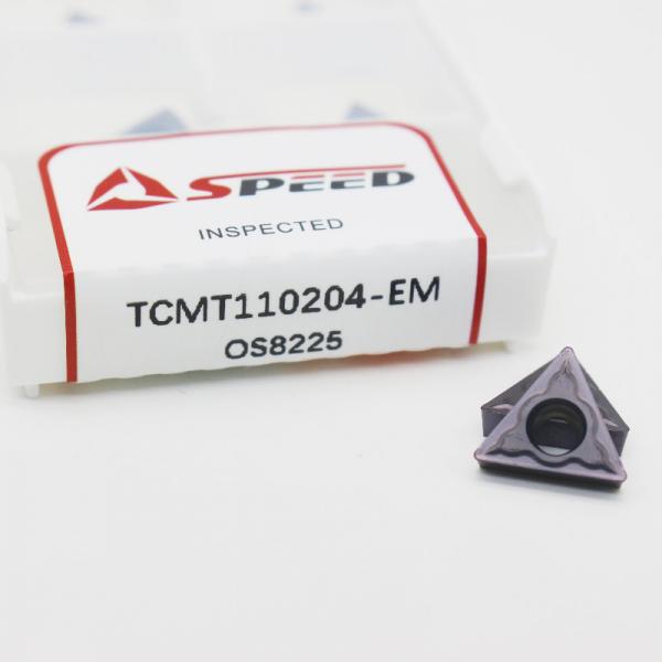Quality Metal Carbide Turning Inserts CVD Coated TCMT110304 TCMT110204 for sale