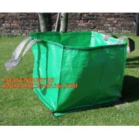 China Home Garden Supplies Reusable Gardening Collapsible Garden Leaf Bags,2Pcs/Set Large Capacity 272L Trash Garden Leaf Weed factory