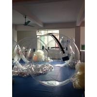 Quality Transparent Blue handle 3m Inflatable Human Sized Hamster Ball For Water Pool for sale