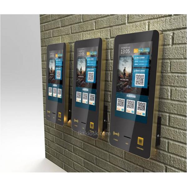 Quality 32 Inch Touch Screen Payment Kiosk Self Ordering Wall Mounted For Fast Service for sale