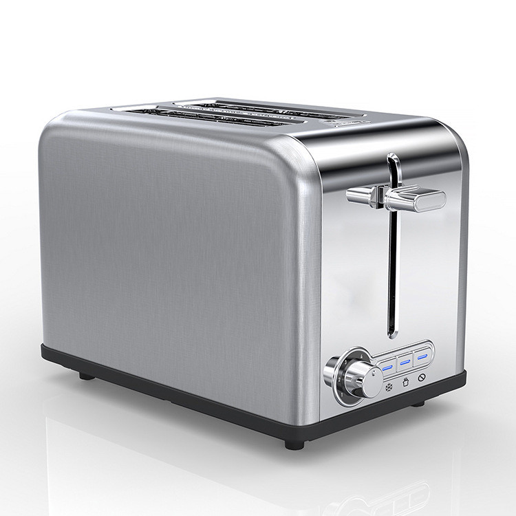 China Square Kitchenaid Automatic Toaster Stainless Steel 2 Slice Toaster Wide Slot factory